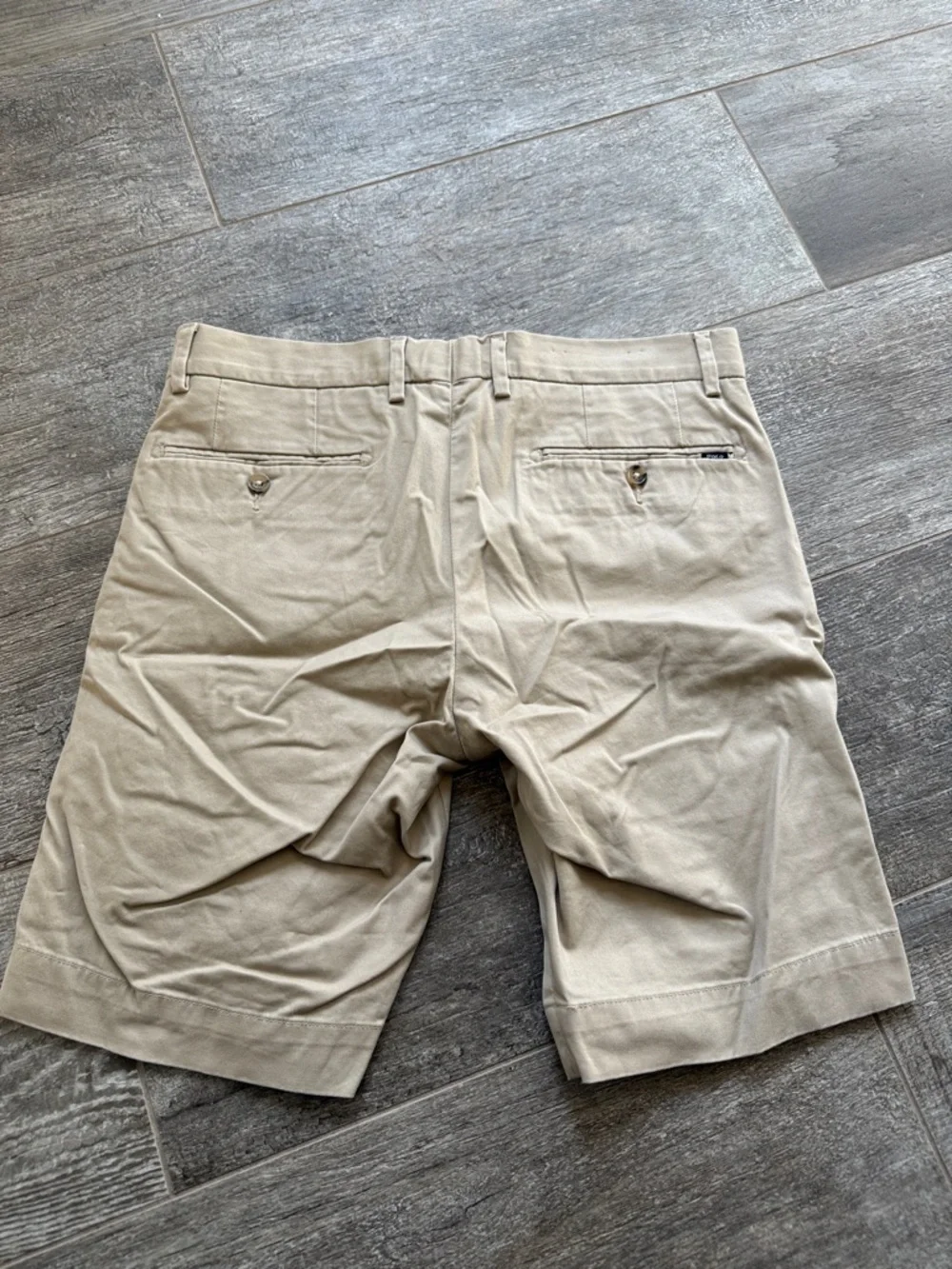 Polo Ralph Lauren Men's Casual Beige Chino Shorts Sl Stretch Size 30